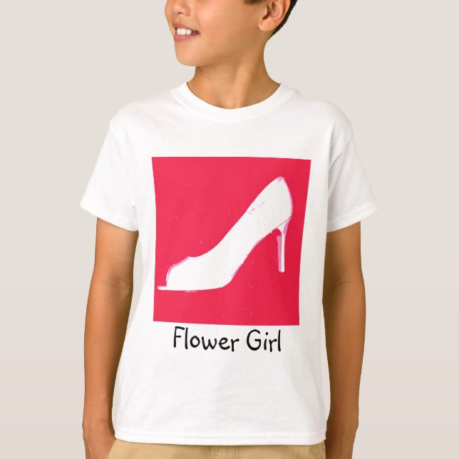 Blütenmädchen T-Shirt (Vorderseite)