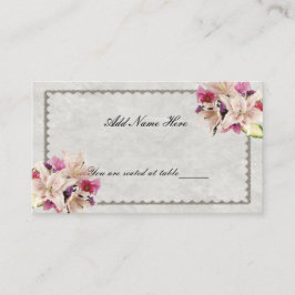 Blütenmarmor Hochzeitstisch-Platzkarte Platzkarte