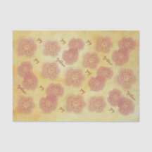 Blütenpapier in Pinks N Golds Tissue