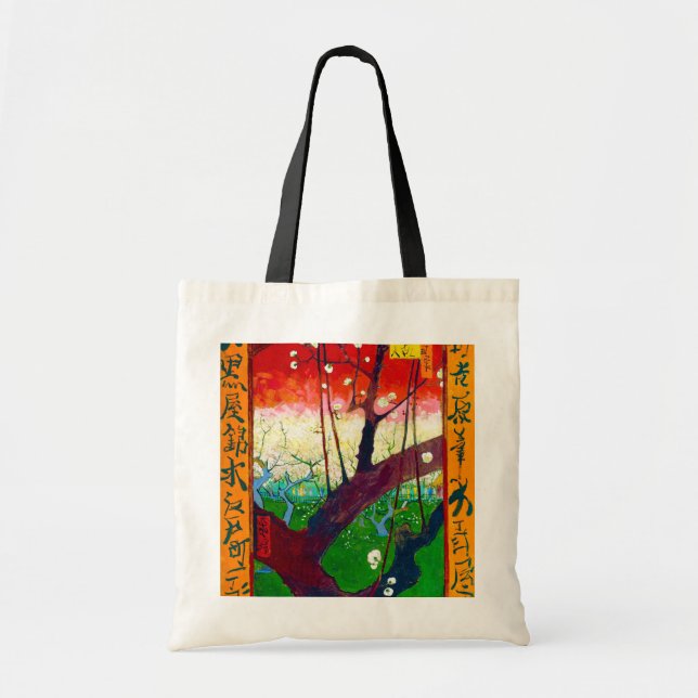 Blütenpflanze (nach Hiroshige), Van Gogh Tragetasche (Vorne)