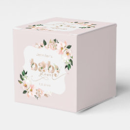 Blütenpinke Blumendusche Klammer Geschenkschachtel