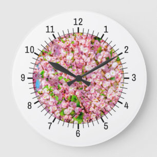 Blütenplatte Große Wanduhr