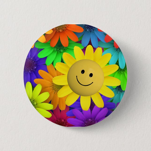 Blütenpur Button (Vorderseite)