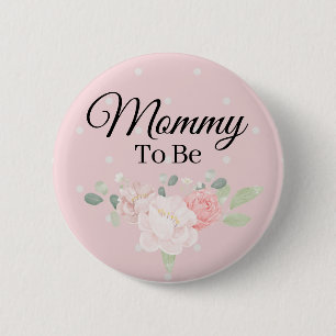 Blütenrosa Mama zum Button