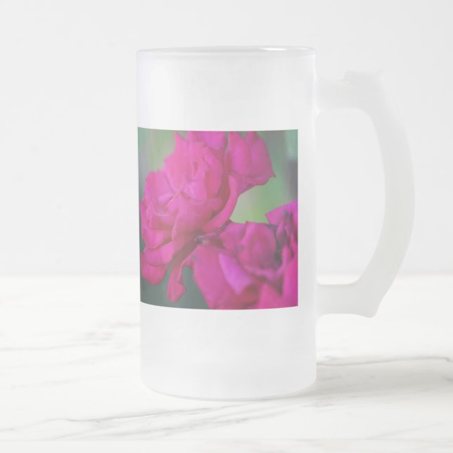 Blütenrosa Mattierte Glasbläserbläser Tasse (Rechts)