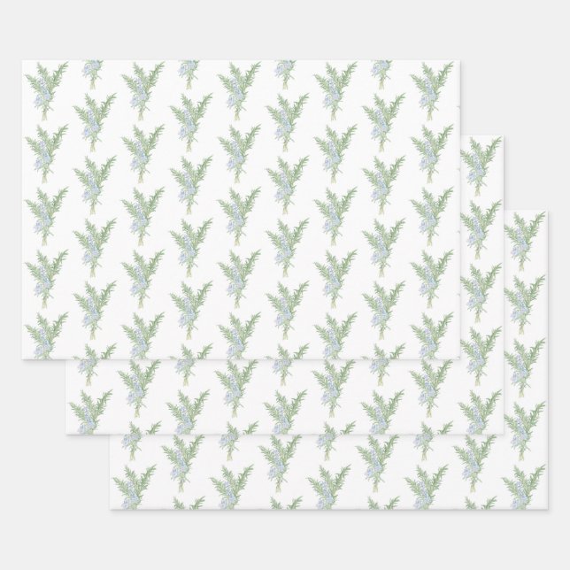 Blütenrosemary Geschenkpapier Set (Set)