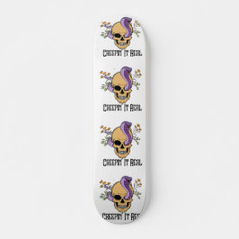 Blütenschlange - Halloween-Liebhaber Skateboard