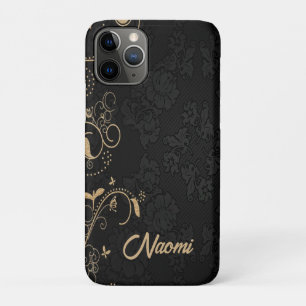 Blütenstaube in Schwarz und Gold Case-Mate iPhone Hülle