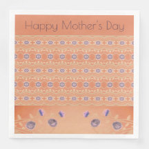 Blütenstoff mit Gemustert