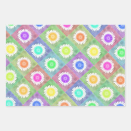 Blütenumhüllungspapierblätter Geschenkpapier Set