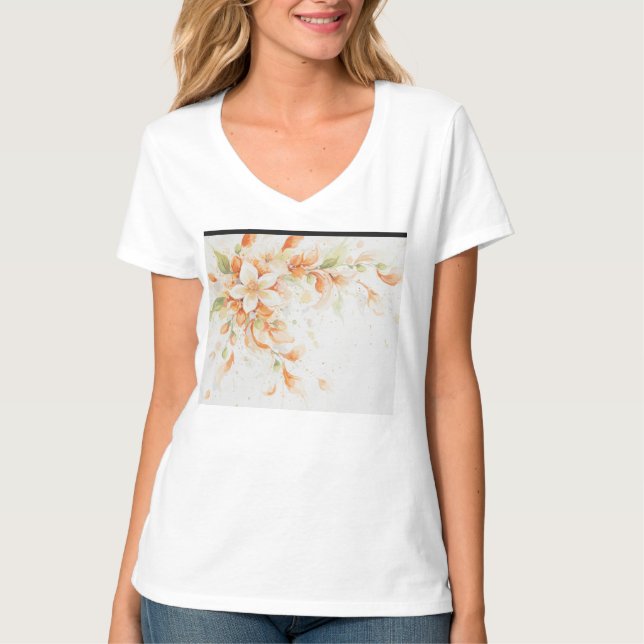 Blütenweicher Flüstern-T-Shirt T-Shirt (Vorderseite)