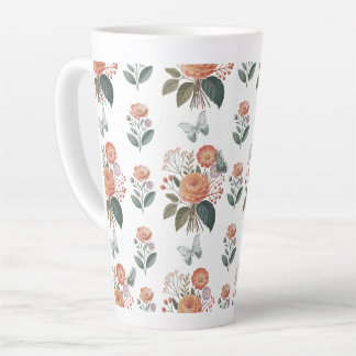 Blütenzauber mit Schmetterlingsflügeln Milchtasse