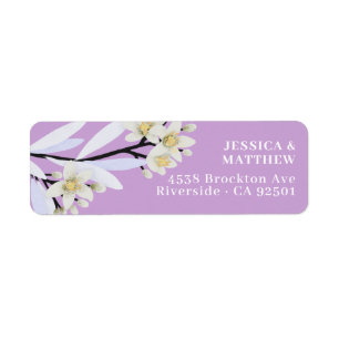 Blütenzweig Mandarine Blume Lilac