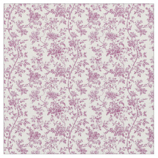 Blütenzweige in rosa Toile Stoff