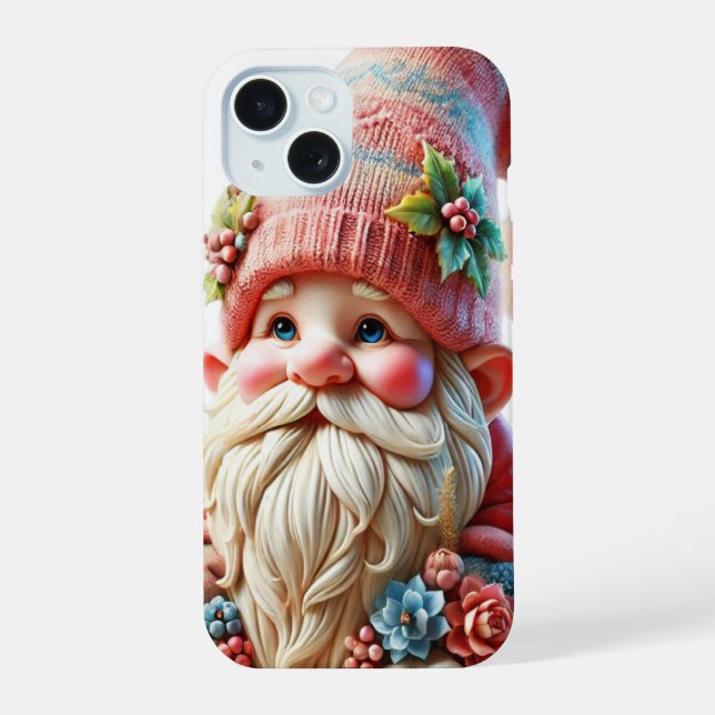 Blütenzwerg  iPhone 15 hülle (Rückseite)