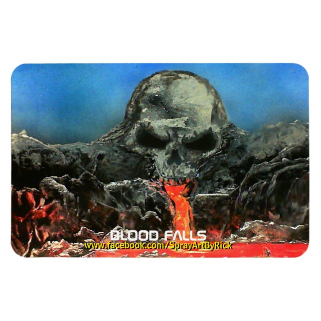 Blutfälle Magnet (Horizontal)