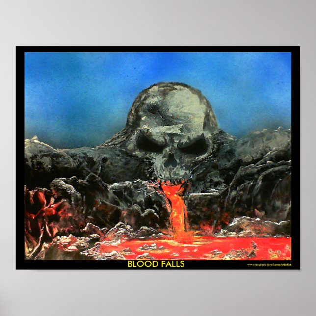 Blutfälle Poster (Vorne)