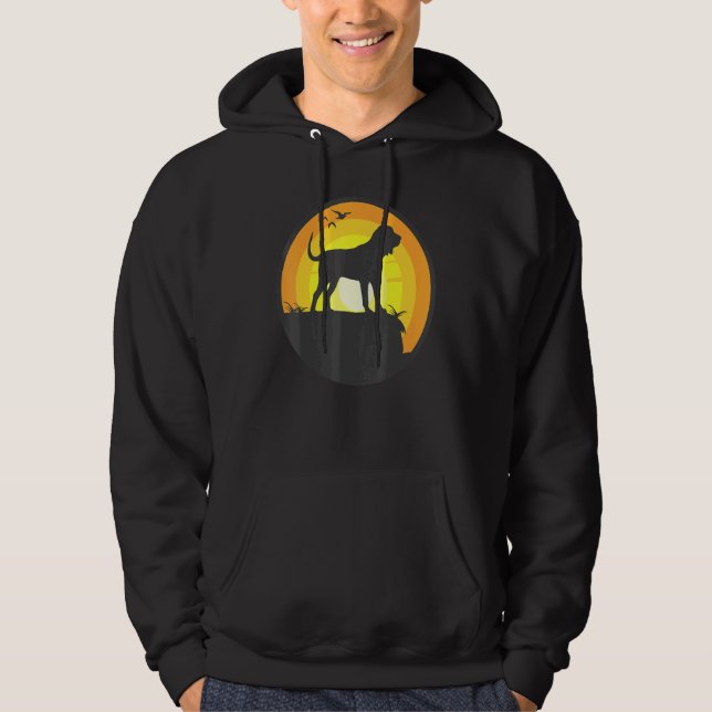 Blutgerinnungshund Hoodie (Vorderseite)