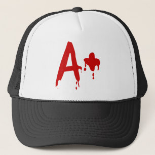 Blutgruppe A+ Positives #Horror Krankenhaus Truckerkappe