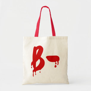 Blutgruppe B- Negativ #Horror Krankenhaus Tragetasche