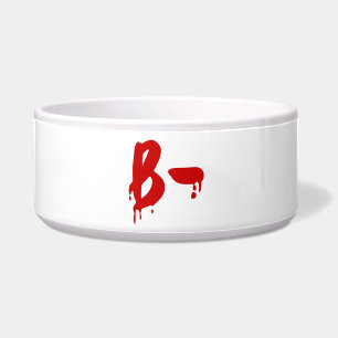 Blutgruppe B - Negative #Horror Hospital Napf