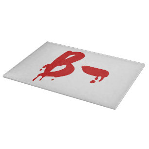 Blutgruppe B - Negative #Horror Hospital Schneidebrett