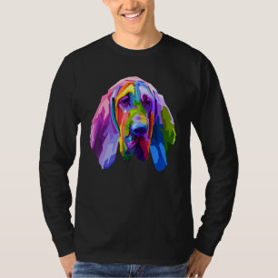 Bluthochdruck Pop Porträt für Hunde Besitzer T-Shirt