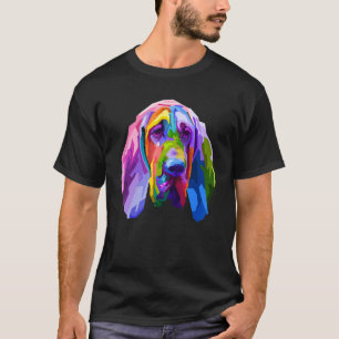 Bluthochdruck Pop Porträt für Hunde Besitzer T-Shirt
