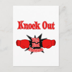 Bluthochdruck Postkarte