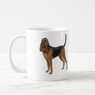 Bluthund (A) - stehend Kaffeetasse