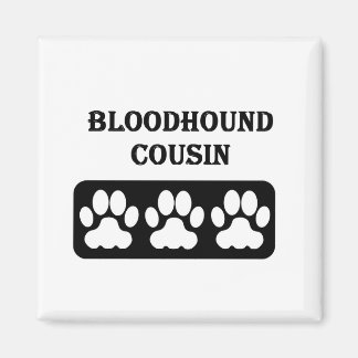 Bluthund-Cousin Magnet