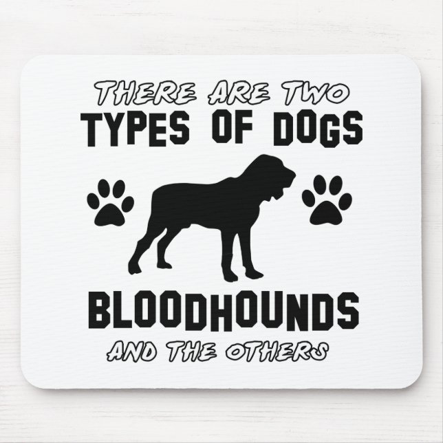BLUTHUND-Geschenkartikel Mousepad (Vorne)
