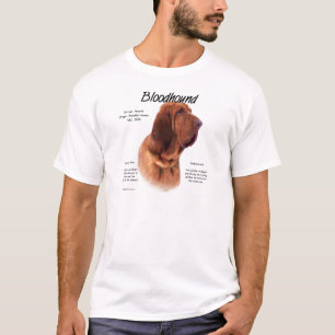 Bluthund-Geschichtsentwurf T-Shirt