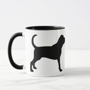 Bluthund (Schwarzes) Tasse
