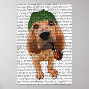 Bluthund Sherlock Holmes Poster