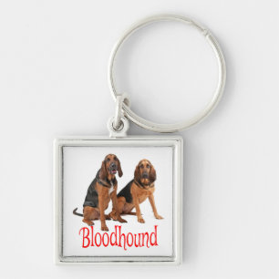 Bluthund-Welpen-Hund-Schlüsselanhänger Schlüsselanhänger