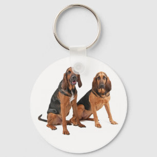 Bluthund-Welpen-Hund-Schlüsselanhänger Schlüsselanhänger