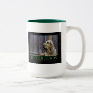 BLUTHUNDE ZWEIFARBIGE TASSE