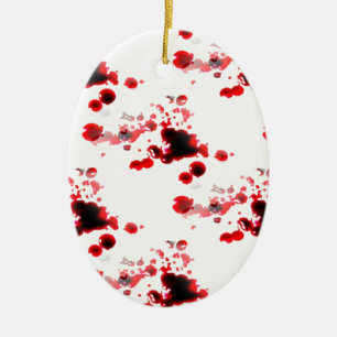 Blutig Keramikornament