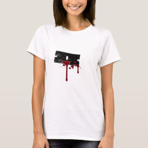 Blutige Rasierklinge T-Shirt