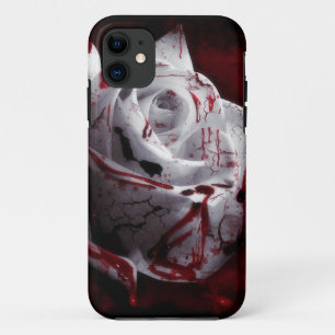 Blutige weiße Rose Case-Mate iPhone Hülle