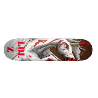 Blutiges Einhorn LOLZ BRETT Skateboard