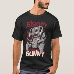 Blutiges Kaninchen T-Shirt