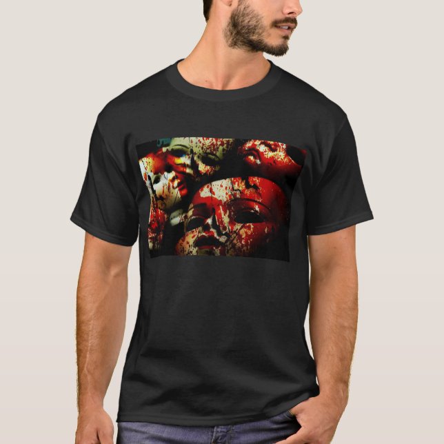 Blutiges Puppen-Shirt T-Shirt (Vorderseite)