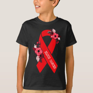 Blutkrebs-Bewusstsein Bluthochdruck rotes Blut kan T-Shirt