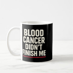 Blutkrebs-Bewusstsein Leukämie Lymphom Überlebende Kaffeetasse