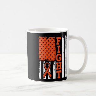 Blutkrebs Leukämie Kampf Flagge - Krebsbewusstsein Kaffeetasse