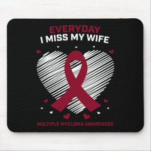 Blutkrebs-Produkte Geschenke Ehefrau Multiples Mye Mousepad