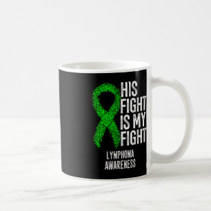 Blutkrebs Sein Kampf ist mein Kampf Lymphom Awaren Kaffeetasse