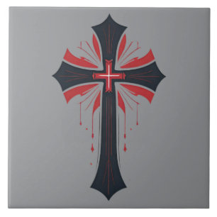 Blutkreuz Fliese